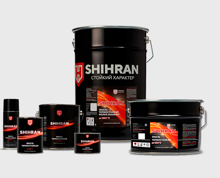 Термостойкая эмаль SHIHRAN до +1200 °C